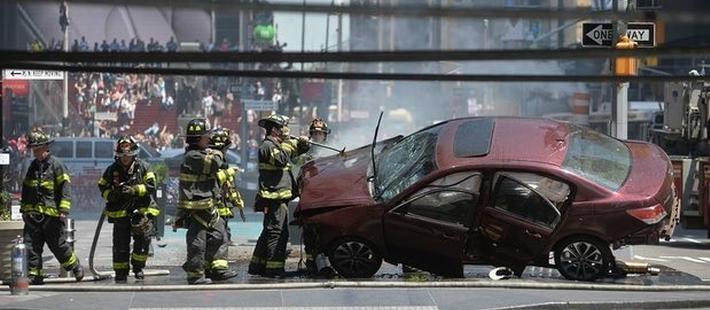 纽约时报广场车祸排除恐袭