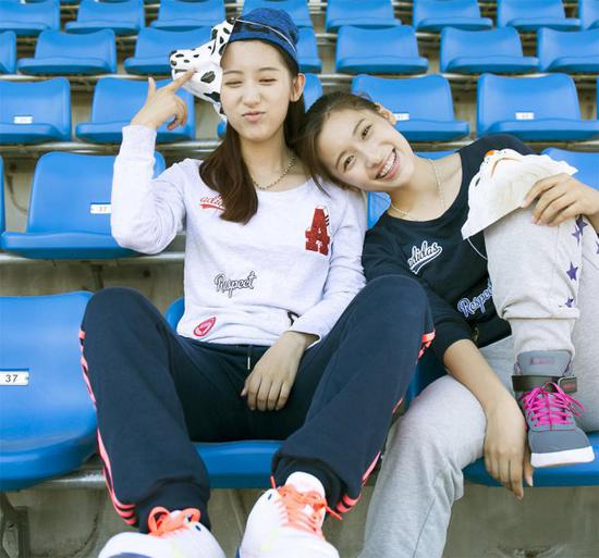 美女双胞胎学霸 孙雨朦 孙雨彤