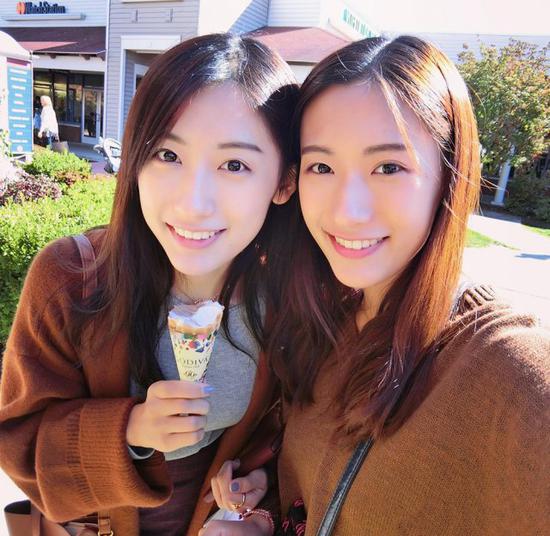 美女双胞胎学霸 孙雨朦 孙雨彤