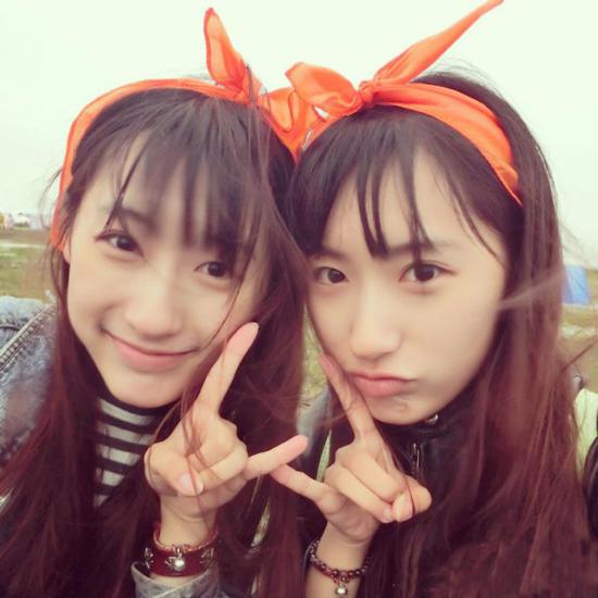美女双胞胎学霸 孙雨朦 孙雨彤