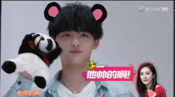 程满脸的姨母微笑，哦不，姐姐微笑...祝子杰的外号叫小熊喵，