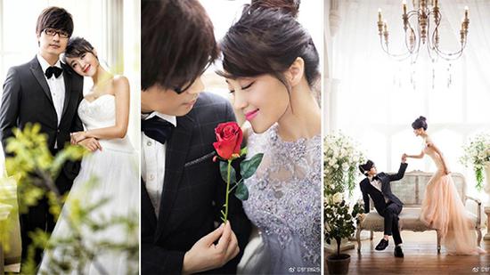 玖月奇迹浪漫婚纱照曝光 婚礼将于年内举行