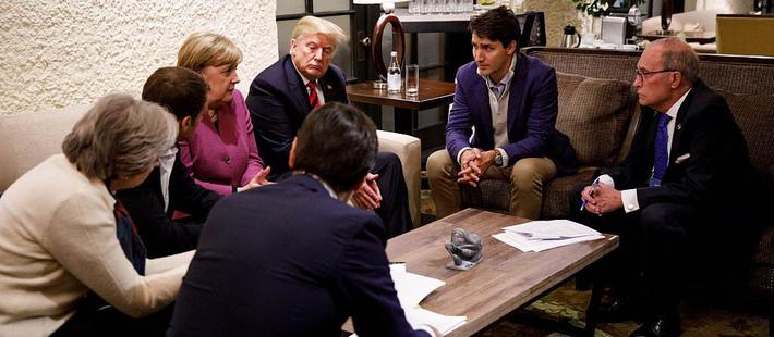 G7峰会默克尔领衔围怼无效