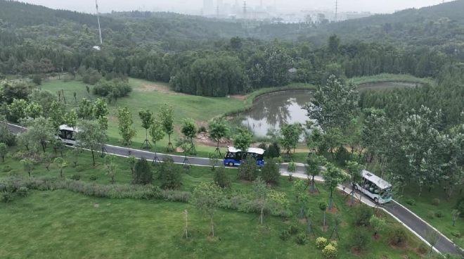 轻舟智航驶入淄博，打造山体公园超大规模自动驾驶车队