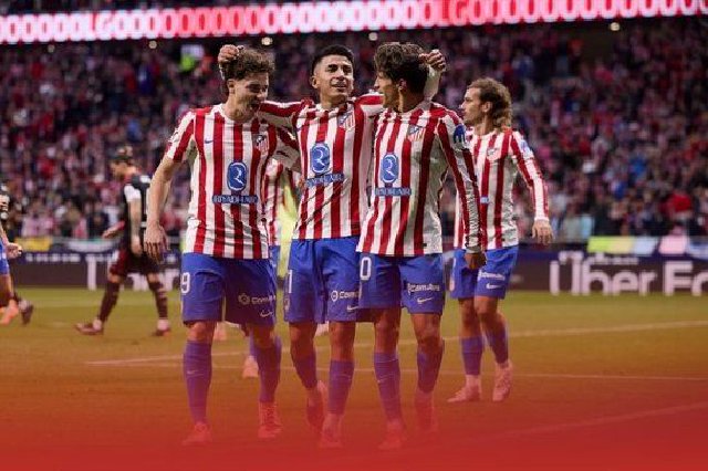 马竞3-0塞维利亚联赛十轮不败 阿尔瓦雷斯点射、格列兹曼破门