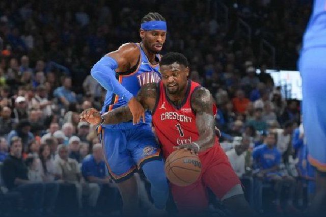 雷霆大胜鹈鹕豪取7连胜 亚历山大三节30+7 锡安20+9+6