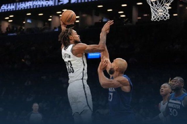 森林狼送篮网开季7连败 迪文岑佐25+9+5 兰德尔三双 爱德华兹缺战