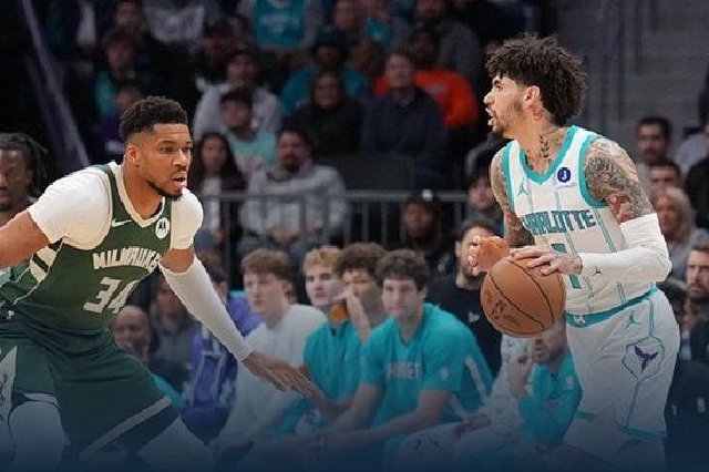 雄鹿3人20+力擒黄蜂 字母哥24+7 波蒂斯25分 米勒31+8+5