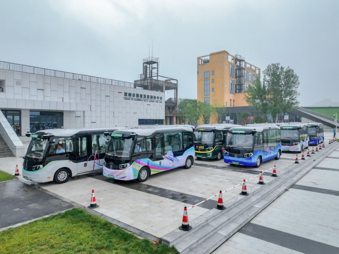 轻舟智航驶入淄博，打造山体公园超大规模自动驾驶车队