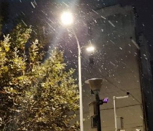 河南多地迎初雪