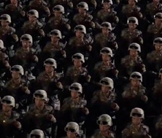 九三阅兵3次演练