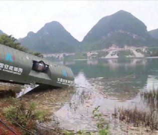 广西百色遇强降雨多地洪涝