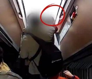 乘警10秒救起坠站台女童