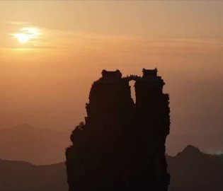 梵净山绝美落日