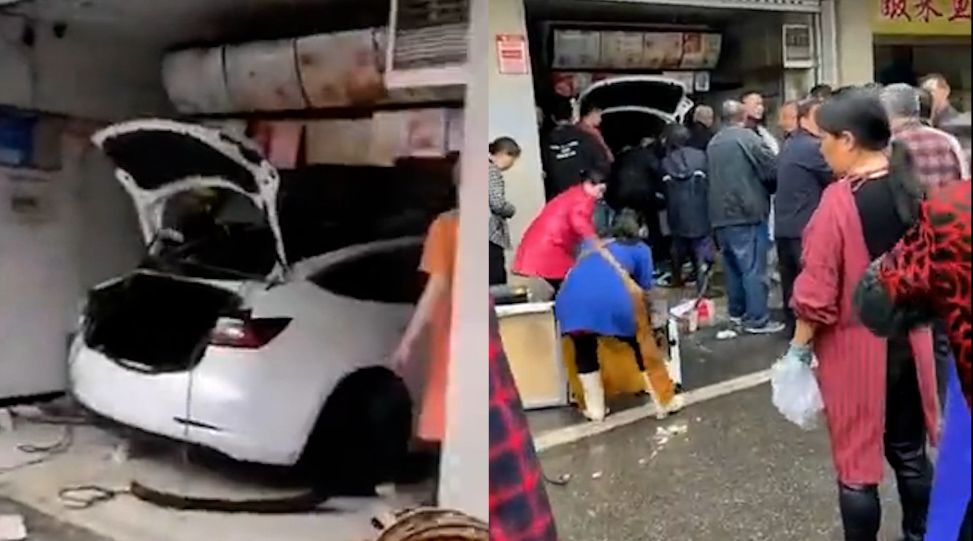警方通报江苏特斯拉冲进包子店：3人受伤送医，初步排除酒驾毒驾