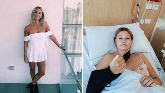 咬美甲咬到患癌症？少女无奈切掉发黑手指