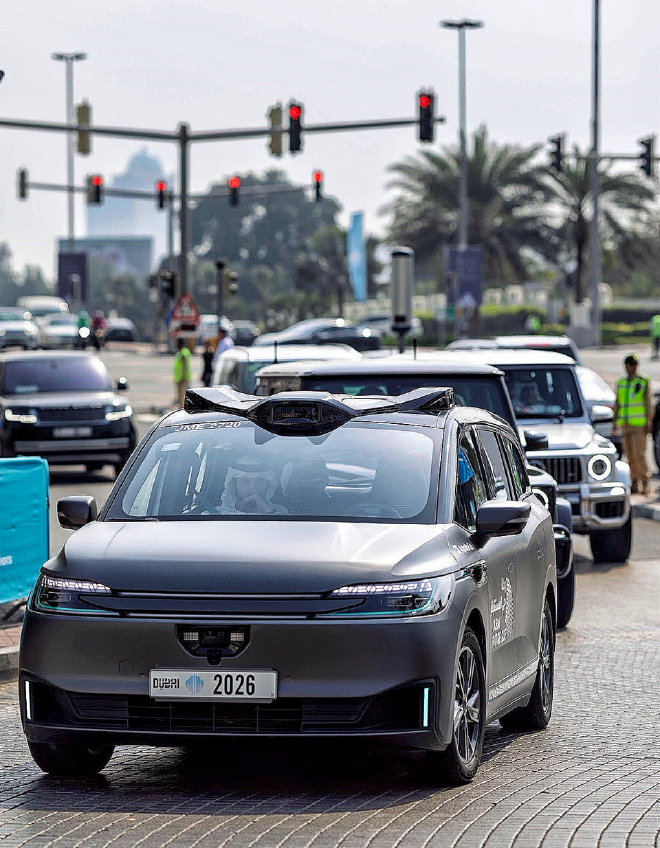 迪拜首迎全无人驾驶出行服务！萝卜快跑2026年Q1迪拜上线全无人车队