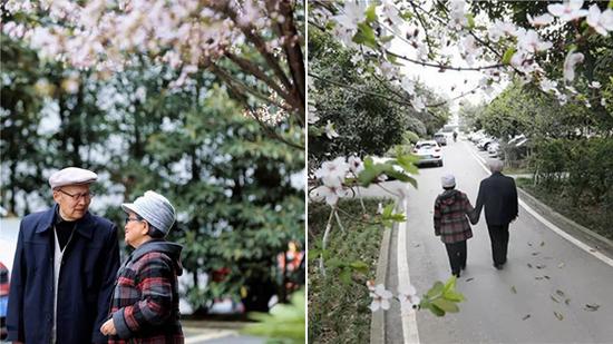 “迟到66年婚纱照”二老生活照曝光：平淡而深刻