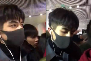 宋威龙机场被认成胡一天 崩溃大喊:认错了