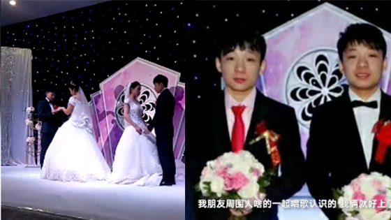 双胞胎兄弟同一天结婚 媳妇有时也认错丈夫