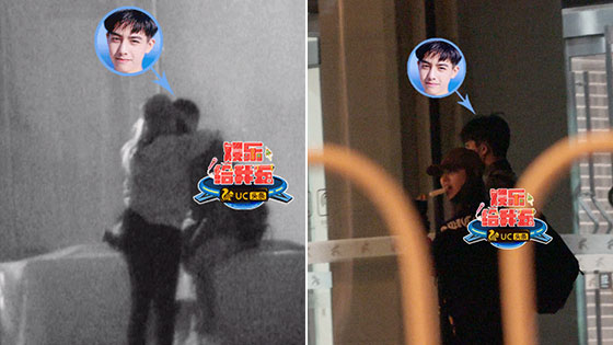 宋威龙林允恋情曝光 隔口罩热吻同归爱巢