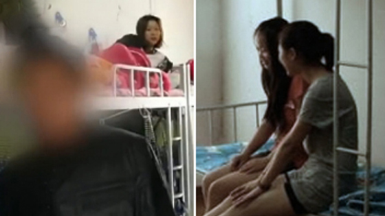 男老师突然闯入女寝 女生吓得钻被窝