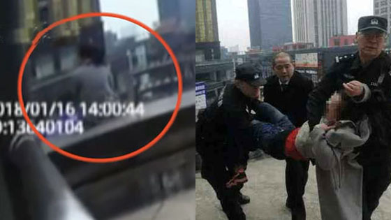 少妇表白小鲜肉 被拒跳楼