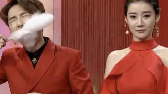 3秒钟解决！浙江女主持吃棉花糖火了