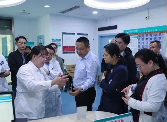 国家卫健委医院管理研究所专家一行到院调研日间医疗规范化管理哨点