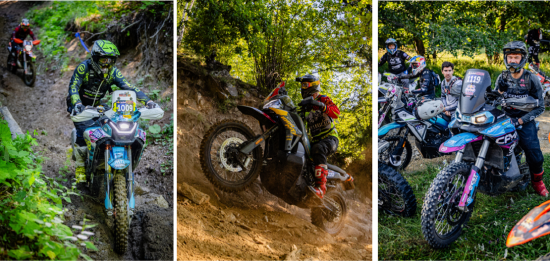 征战第23届红牛罗马尼亚硬耐力拉力赛的CFMOTO MT系列车型