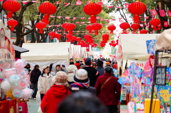 吉马保福 新春吉市示意图
