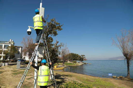 云南移动在大理洱海开展网络建设