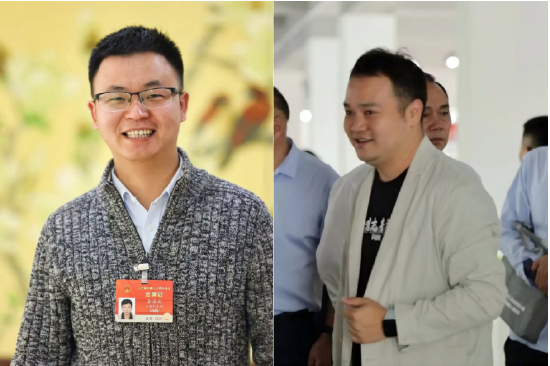 　　左：优秀校友 袁海波，十三届全国人大代表&nbsp; &nbsp; &nbsp; 右：优秀校友 魏春林，电子商务年营业额过亿元的校友企业家、乡村电商产业杰出代表
