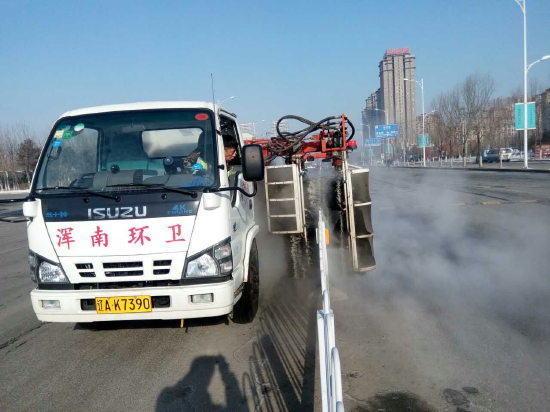 沈阳启动环卫精细化管理春风行动