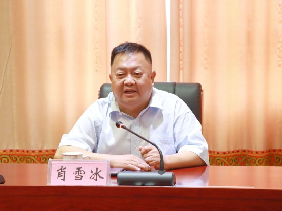 云南省湿地保护发展协会会长肖雪冰发言