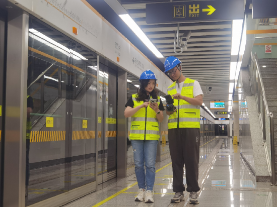 云南移动在昆明地铁4号线菊花村站开展网络测试