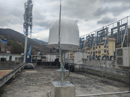 卫星超级基站（2026年3月31日摄）。