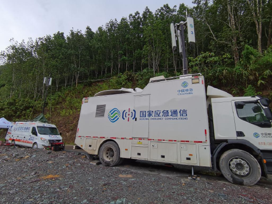 应急通信保障车（资料图）