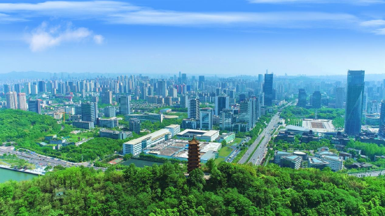 两江新区城市环境优美