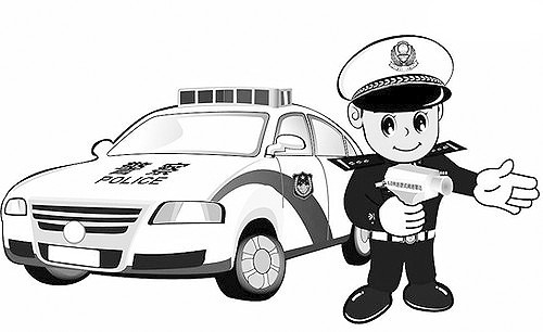 大连110警车24小时满负荷巡逻防控