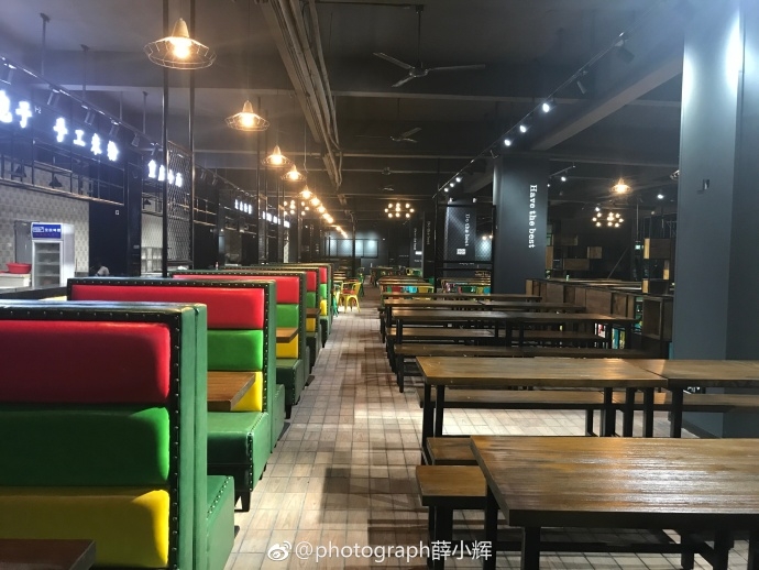 闽南理工宝盖校区一期食堂.
