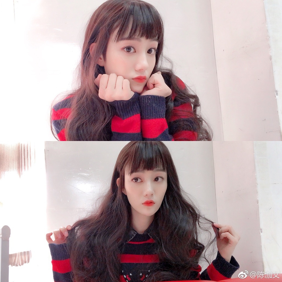 组图:《沙海》短发小花陈泇文 原来长发时这么仙!