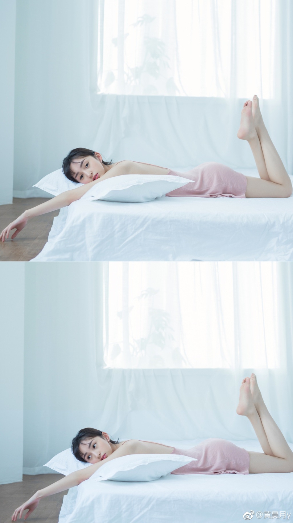 组图:重庆校花"小十一"晒夏日写真 清新自然