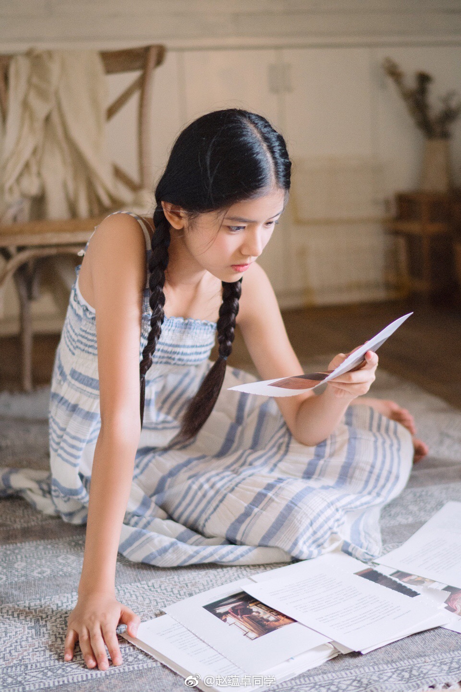 组图:河北00后校花笑容灿烂 少女感十足