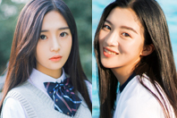 同济校花置身麦田神情陶醉