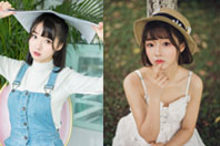 同济校花置身麦田神情陶醉