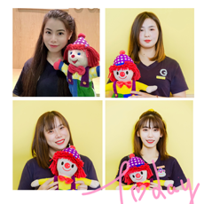 金宝贝颜值爆表队