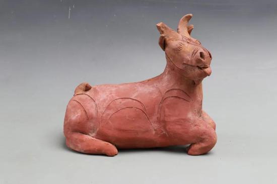 汉代陶牲畜家禽模型。来源：广州市文物考古研究院的微信公众号