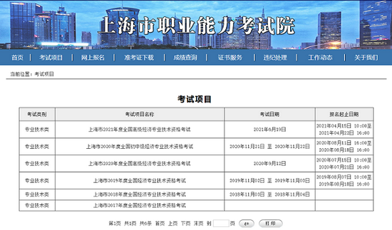高顿教育:2021年上海经济师中级考试报名时间