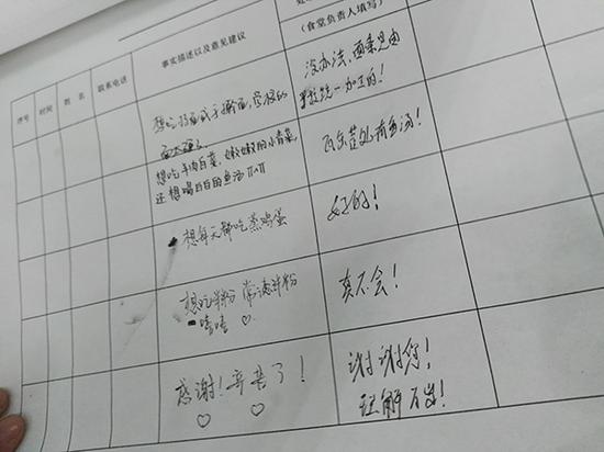 江苏高校食堂推出"心愿菜单":意见簿大作用